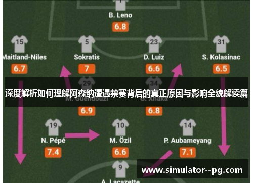 深度解析如何理解阿森纳遭遇禁赛背后的真正原因与影响全貌解读篇 深度解析如何理解阿森纳遭遇禁赛背后的真正原因与影响全貌解读篇