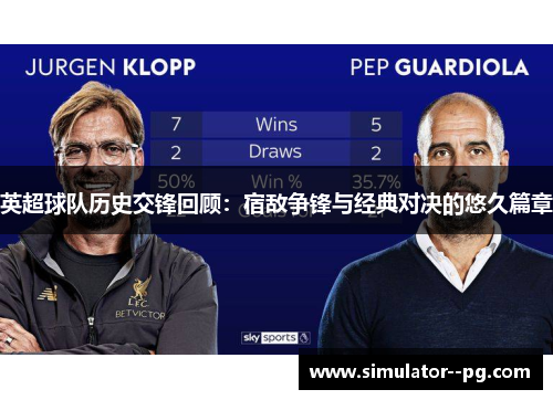 英超球队历史交锋回顾：宿敌争锋与经典对决的悠久篇章